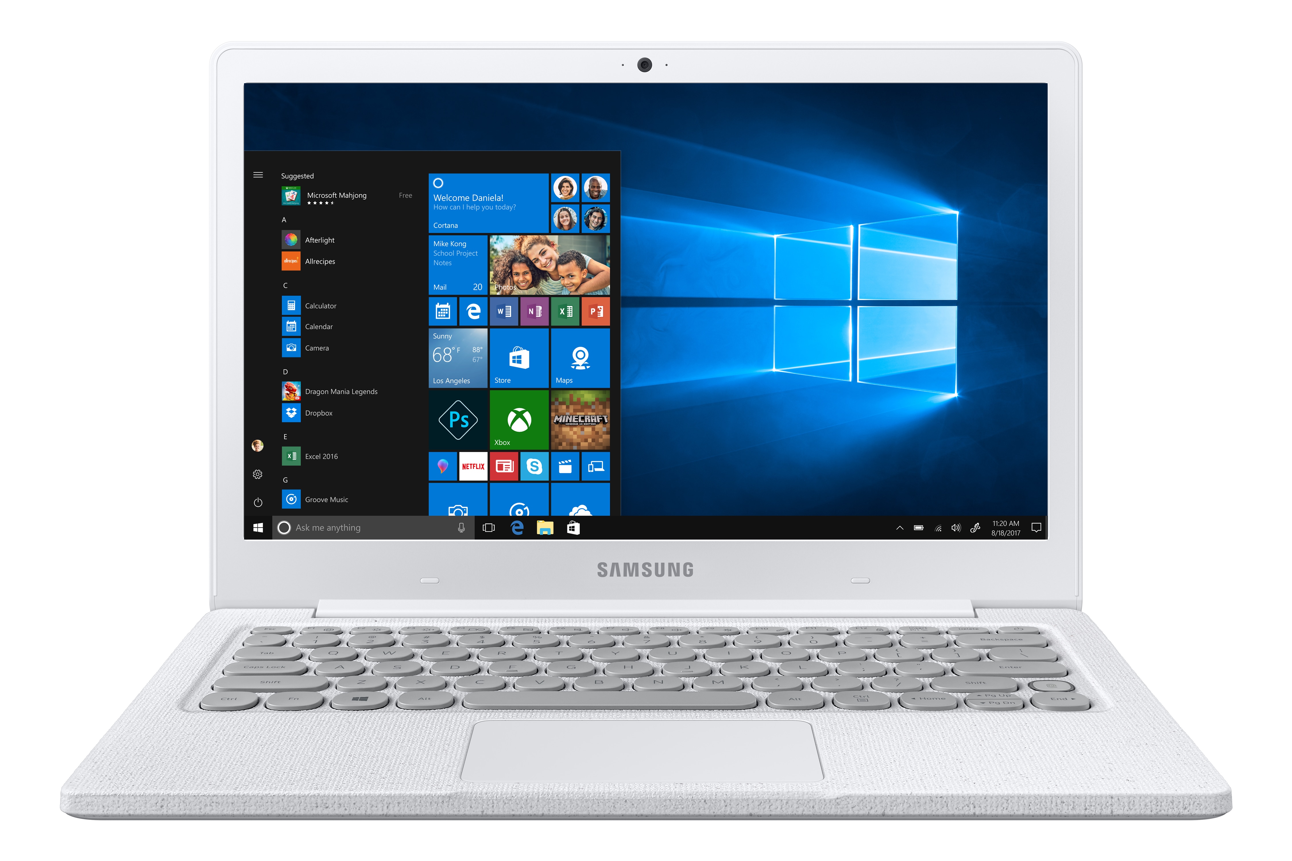 Samsung Notebook Flash White NP530XBB-K03US