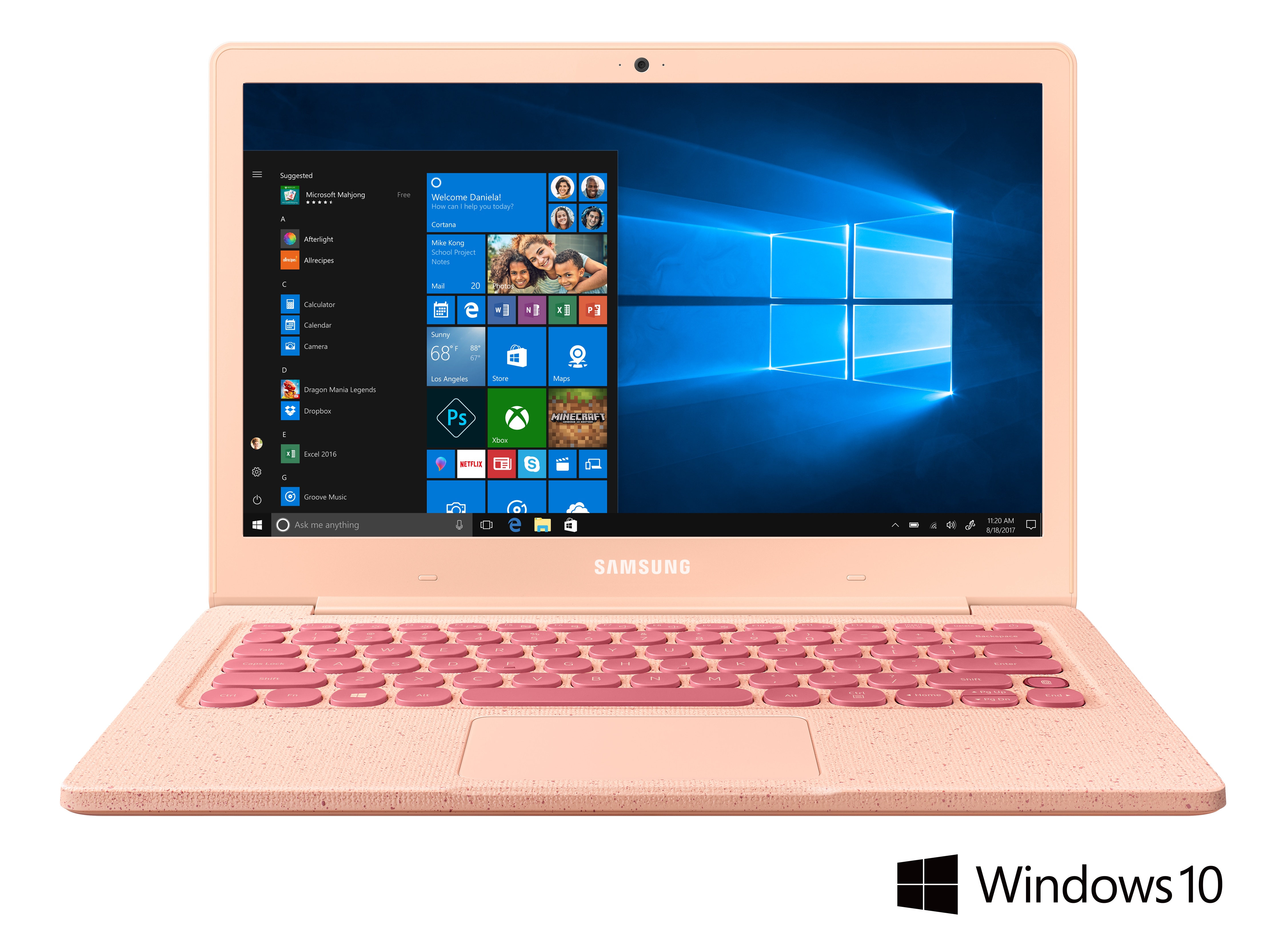 Samsung Notebook Flash Coral NP530XBB-K04US